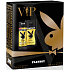 Playboy Vip for Him dezodorant sprej pre mužov 150 ml + sprchový gél 250 ml, kozmetická sada