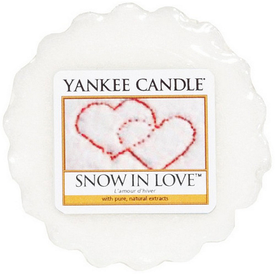 Yankee Candle Snow in Love - Zamilovaný sneh vonný vosk do aromalampy 22 g