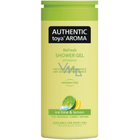 Authentic Toya Aroma Ice Lime & Lemon aromatický sprchový gél 400 ml