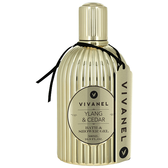 Vivian Gray Vivanel Prestige Ylang a Cedr luxusná pena do kúpeľa a sprchový gél 500 ml