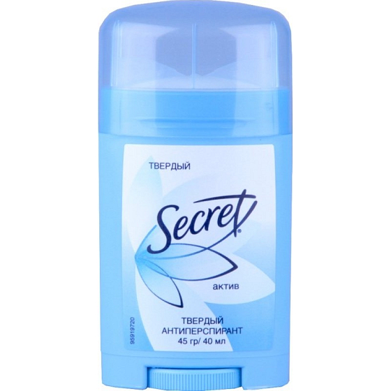 Secret Active antiperspirant dezodorant tuhý stick pre ženy 40 ml