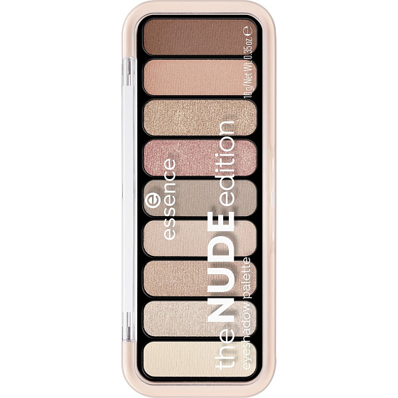 Essence The Nude Edition Eyeshadow Palette paletka očných tieňov 10 Pretty In Nude 10 g