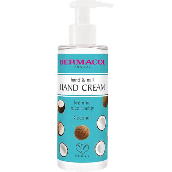 Dermacol Coconut Hand & Nail Hand Cream krém na ruky a nechty 150 ml