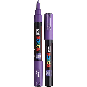 Posca Univerzálny akrylový popisovač 0,7 - 1 mm fialový PC-1M