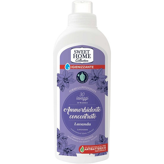 Sweet Home Levanduľa koncentrovaný zmäkčovač tkanín 30 dávok 750 ml