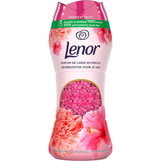 Lenor Peony & Hibiscus Perličky do bubna práčky s vôňou pivonky a ibišteka 210 g