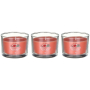 Yankee Candle Tropical Breeze - Vonná sviečka Tropical Breeze v skle 3 x 37 g, darčeková sada