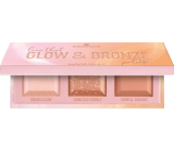 Essence Love that Glow & Bronze paletka kontúr 16 g