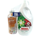 Univerzálny prací gél Ariel Extra Clean Power 34 dávok + zmäkčovadlo Lenor Vanilla Orchid & Golden Amber 28 dávok, duopack