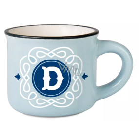 Šálka na espresso Albi - písmeno D 45 ml