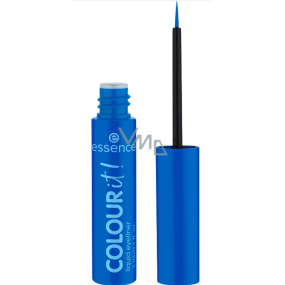Essence Colour it! tekuté očné linky 01 Royal Blue 3 ml