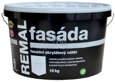 Remal Fasáda akrylátová fasádní barva bílá 15 kg