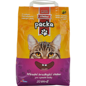 BALANIM Packa prírodné hrudkující stelivo pre domáce zvieratá, 20 l