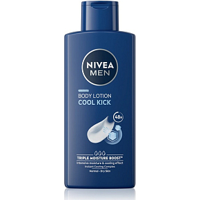 Nivea Men Cool Kick telové mlieko pre mužov 400 ml
