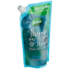 Radox Protect + Replenished Anti-bacterial antibakteriálne tekuté mydlo náhradná náplň 500 ml