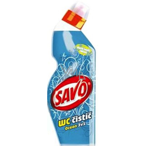 Savo Ocean 4v1 Wc dezinfekčný gél tekutý čistič 750 ml