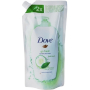 Dove Go Fresh Touch Uhorka & Zelený čaj tekuté mydlo náhradná náplň 500 ml