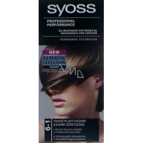 Syoss Professional farba na vlasy 6 - 1 tmavo plavý kašmír