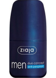 Ziaja Men Duo Concept guľôčkový antiperspirant deodorant roll-on pre mužov 60 ml