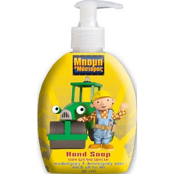 Bob Staviteľ tekuté mydlo dávkovač pre deti 300 ml Bob Builder