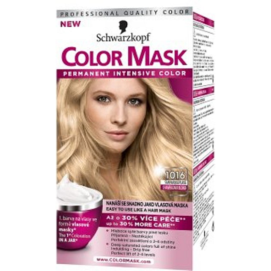 Schwarzkopf Color Mask farba na vlasy 1016 Šampanská plavá