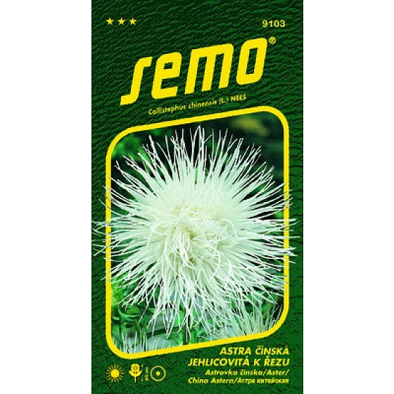 Semo Astra Čínska ihlicovitú k rezu Electric biela 0,5 g