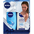 Nivea Express Hydration ľahké telové mlieko pre normálnu až suchú pokožku 250 ml + Pure Fresh sprchový gél 250 ml, pre ženy kozmetická sada