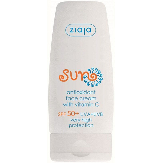 Ziaja Sun SPF 50 Antioxidačný krém s vitamínom 50 ml