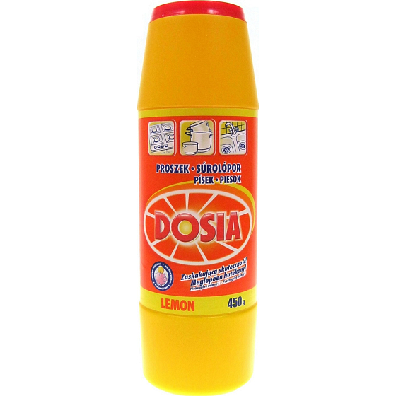 Dosia Citron čistiaci piesok na povrchy 450 g