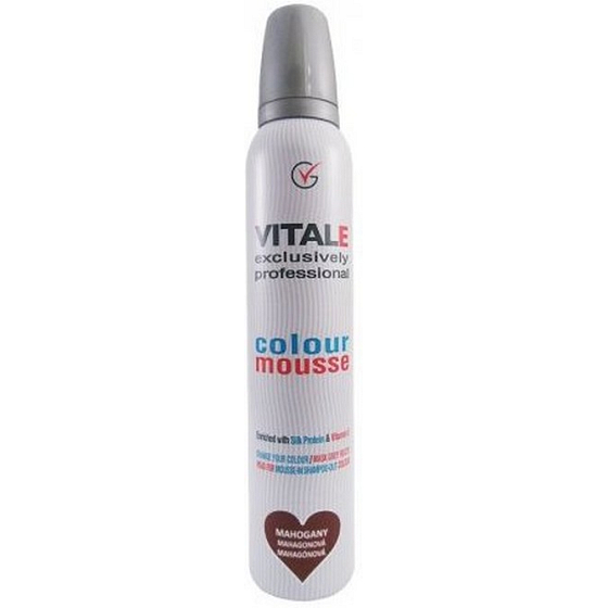 Vitale Exclusively Professional farbiace penové tužidlo Mahogany - Mahagon 200 ml