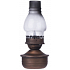 Emos Lampa kovová 1 LED teplá biela + časovač 16 x 32 cm