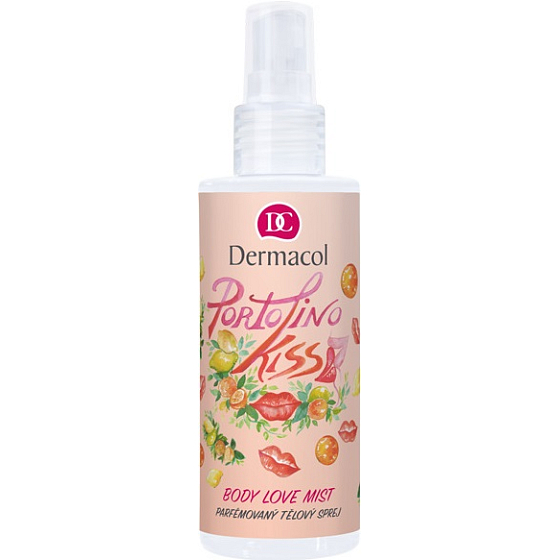 Dermacol Love Mist Portofino Kiss parfumovaný telový sprej pre ženy 150 ml