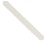 Pilník na nechty jemný biely plochý rovný 18 cm 5312