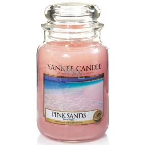 Yankee Candle Pink Sands - Ružové piesky vonná sviečka Classic veľká sklo 623 g