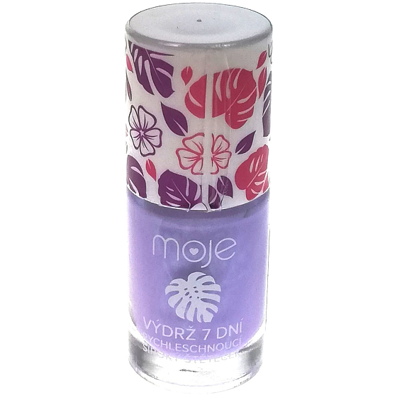 Moje 7 Denné Tropic rýchloschnúci lak na nechty svetle fialový 6 ml