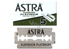 Astra Superior Platinum náhradné žiletky 5 kusov