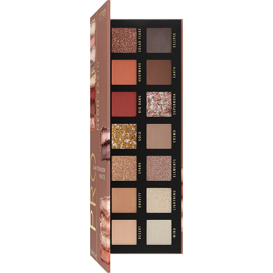 Catrice Pre Neon Earth Slim Eyeshadow Palette paleta očných tieňov 010 Elements Of Power 10,6 g