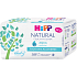 HiPP Babysanft Natural Aqua čistiace vlhčené obrúsky bez plastov pre deti 2 x 60 kusov