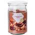 Emocio Cinnamon Roll - Sviečka s vôňou škorice a skleneným viečkom 453 g 93 x 142 mm