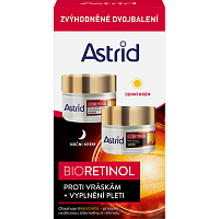 Astrid Bioretinol pokročilý denný a nočný krém proti vráskam, 50+50 ml