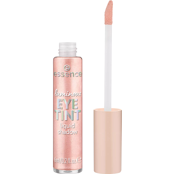 Essence Luminous Eye Tint Tekuté očné tiene 01 Dazzling Rose 6 ml