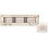 Yankee Candle Warm Cashmere - Votivná sviečka s vôňou teplého kašmíru v skle 3 x 37 g, darčeková sada