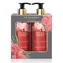 Baylis & Harding Boudoire Tropical Paradise - Tropický raj tekuté mydlo na ruky 300 ml + hydratačné mlieko na telo aj ruky 300 ml, kozmetická sada pre ženy