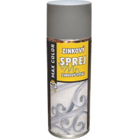 Max Color zinková farba v spreji, 400 ml