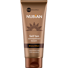 Nubian Self Tan samoopalovací telový balzam v tube, 200 ml
