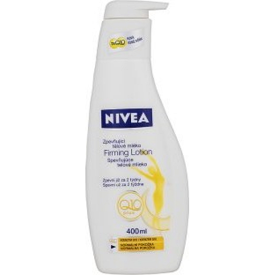 Nivea Q10 Plus spevňujúce telové mlieko pre normálnu pokožku s pumpičkou 400 ml