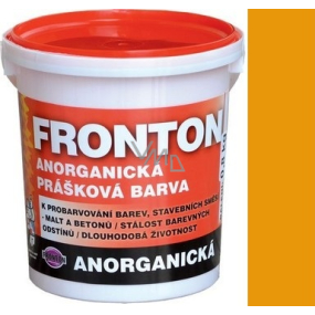 Fronton Anorganická prášková farba Okrová pre vonkajšie a vnútorné použitie 800 g