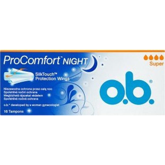 o.b. ProComfort Night Super tampóny 16 kusov