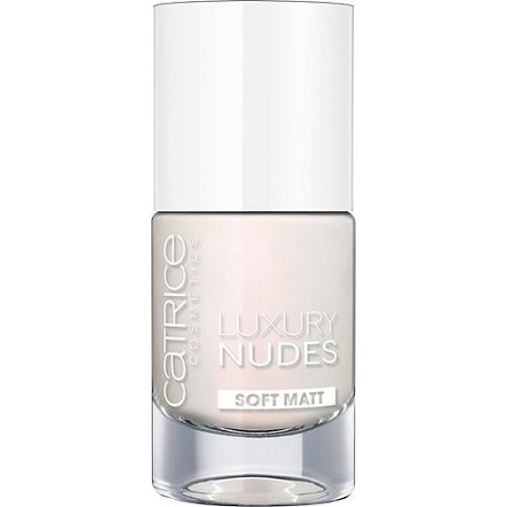 Catrice Luxury Nudes Soft Matt lak na nechty 01 White & Bright 10 ml