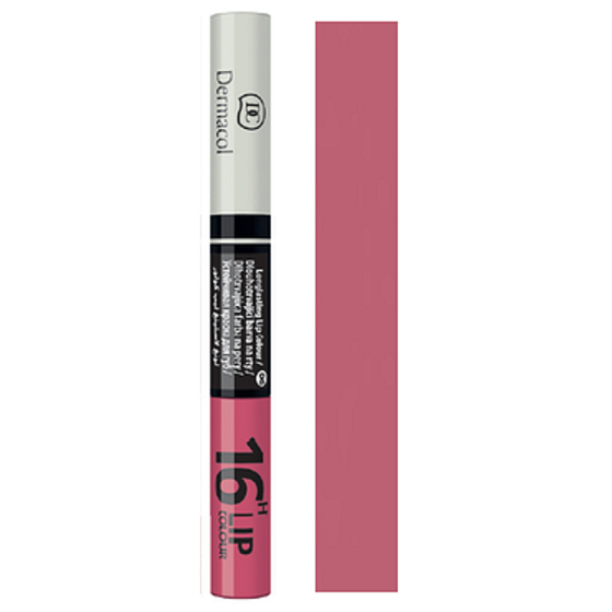 Dermacol 16H Lip Colour dlhotrvajúca farba na pery 06 3 ml a 4,1 ml